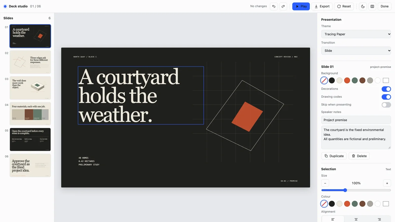 Architectural Project Deck result preview 2