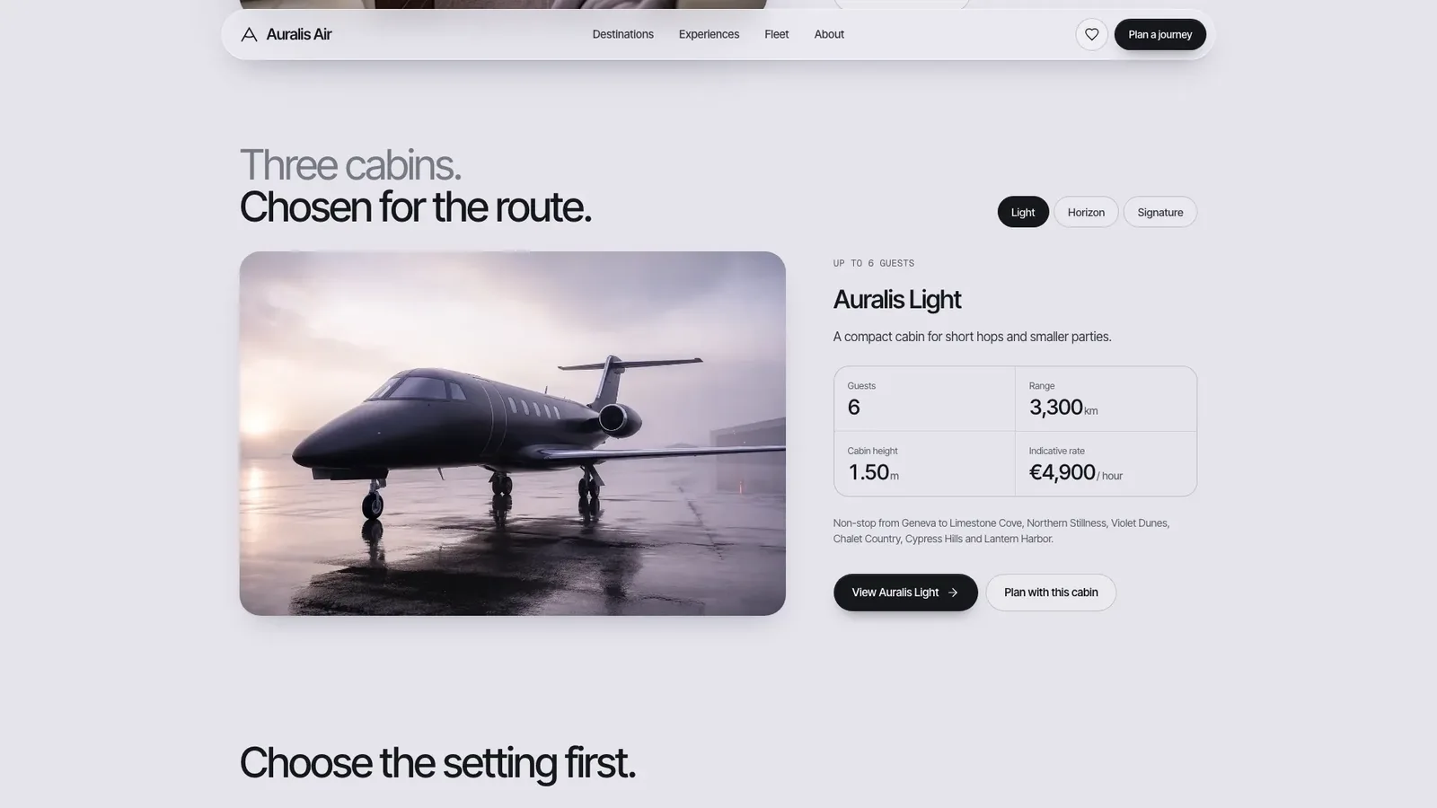 Cloud Jet Travel Landing result preview 2