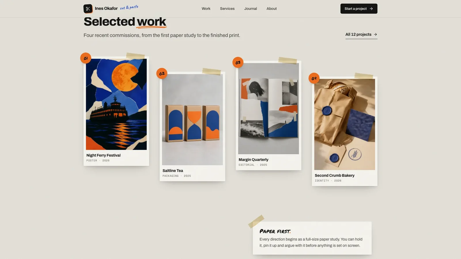 Collage Creative Portfolio result preview 2
