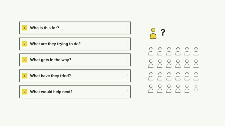 CreatorMotion · Question List to Audience result preview