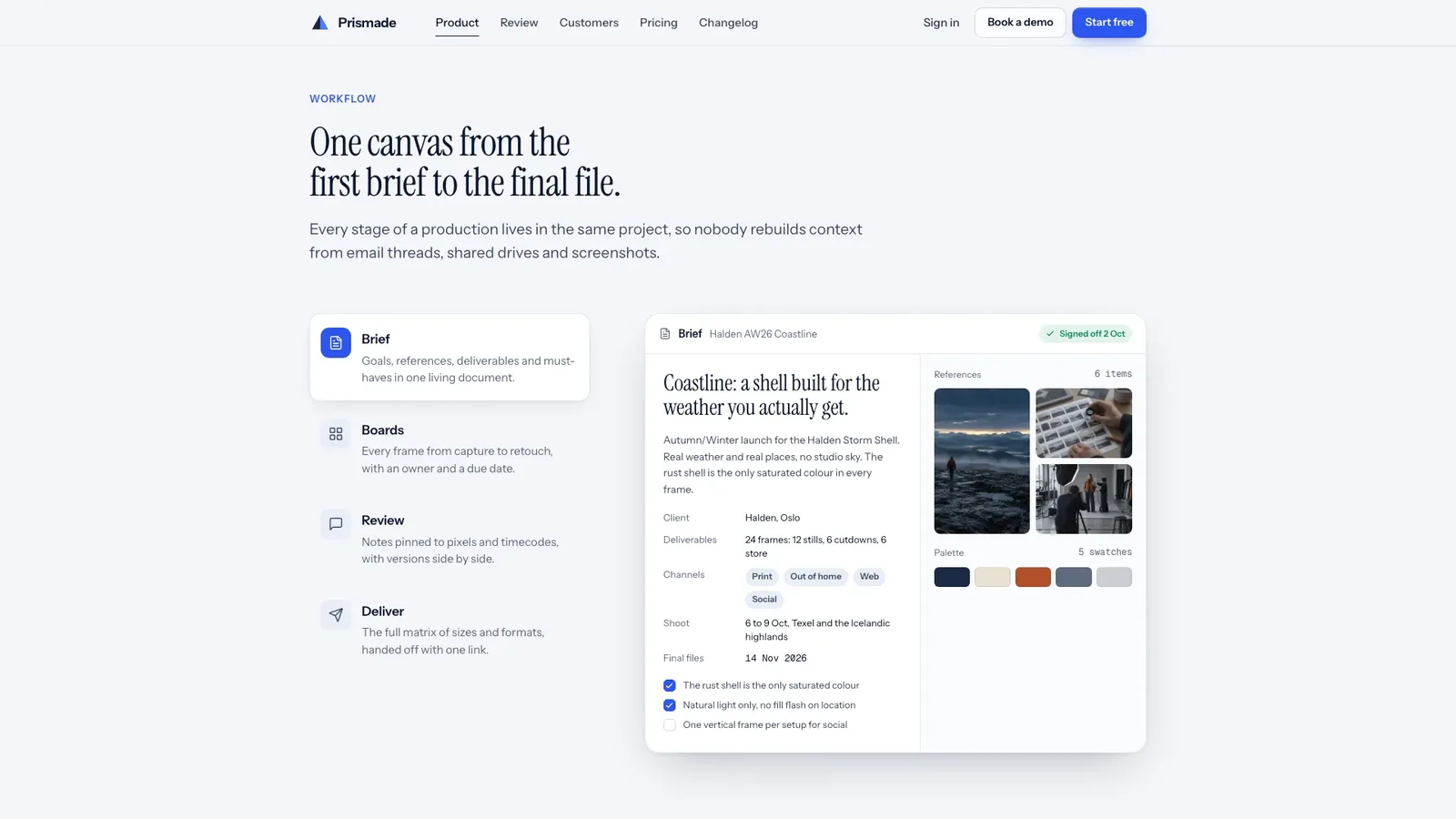 Editorial Studio SaaS result preview 2