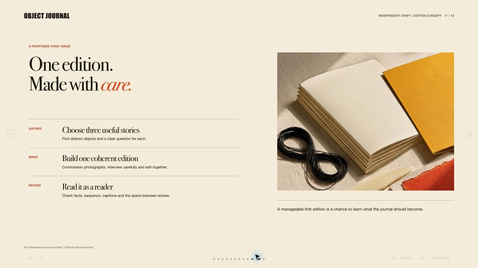 Ochre Editorial Deck result preview 12
