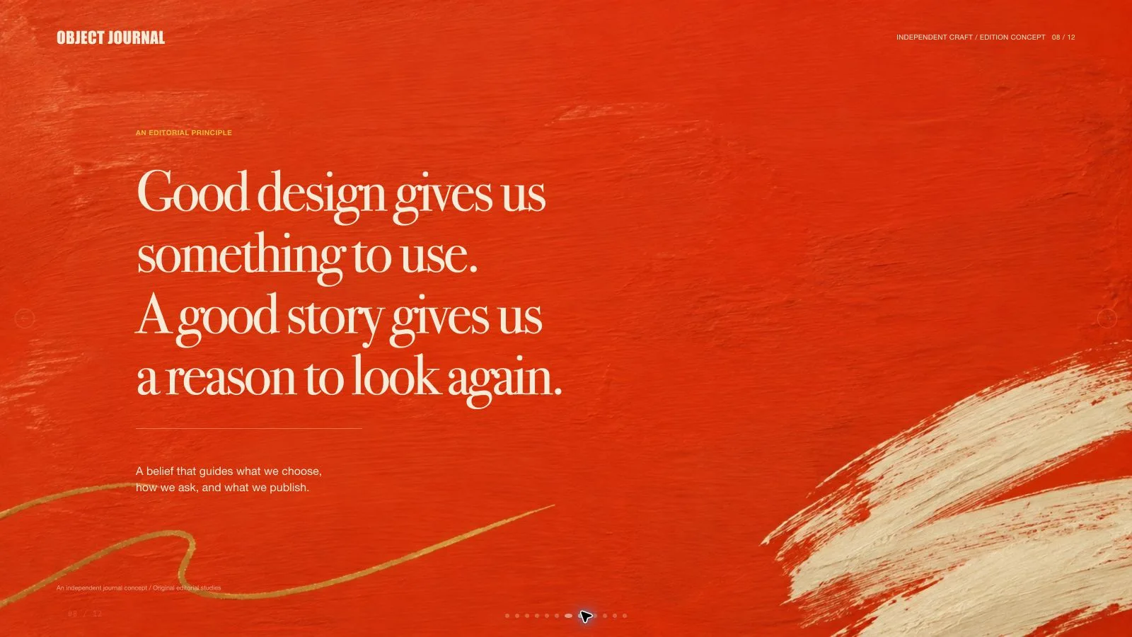 Ochre Editorial Deck result preview 9