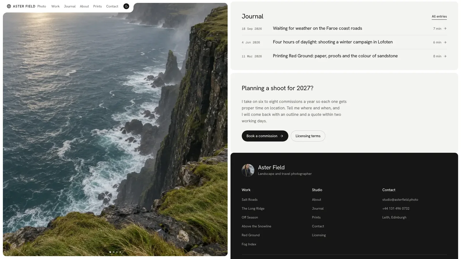 Split Frame Portfolio result preview 2